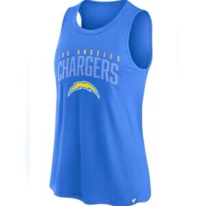 Women's Los Angeles Chargers Fanatics Powder Blue Classic Rhine Tank Top 2XL NWT